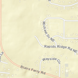 5899 Michael Drive, Cedar Rapids, IA 52411 Street Map