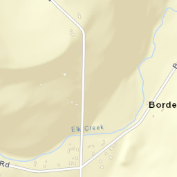 Borden New York Street Map
