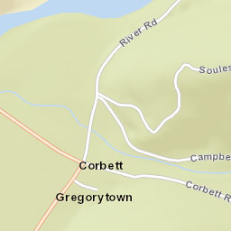 Corbett New York Street Map