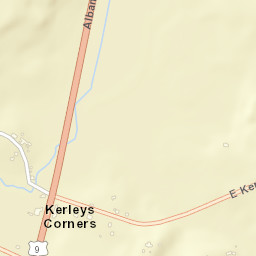 Kerleys Corners New York Street Map