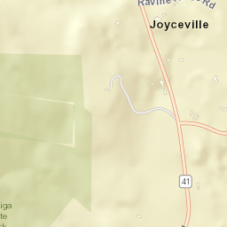 Joyceville Connecticut Street Map