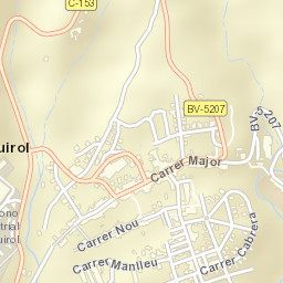 Santa Maria de Corcó Street Map