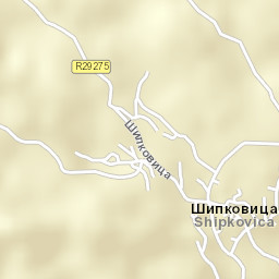 Šipkovica Street Map