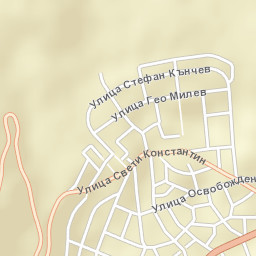 Peshtera Street Map