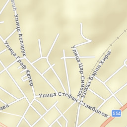 Simeonovgrad Street Map