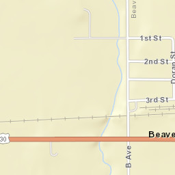 100-112 1st Street Beaver IA 50031 Street Map
