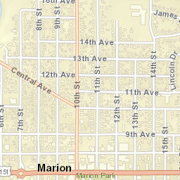 1001-1099 7th Ave, Marion, IA 52302 Street Map