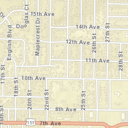 1275-1305 Maplecrest Drive Marion IA Street Map