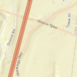 Mount Marion New York Street Map