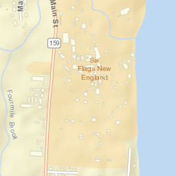 1513-1601 Main Street, Agawam, MA Street Map