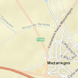 Mazariegos Street Map