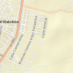 Villalobón Street Map
