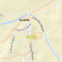 Gualta Street Map