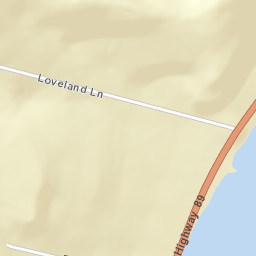 1912-1954 U.S. 89 Fish Haven ID Street Map