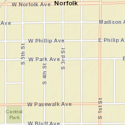 200 West Norfolk Avenue, Norfolk, NE 68701 Street Map