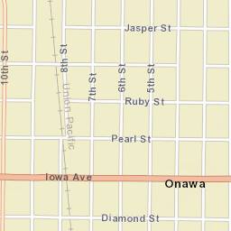 1002 7th St Onawa Iowa Street Map