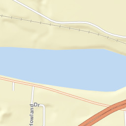 Hoopers Valley New York Street Map