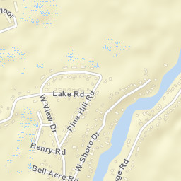 Shaker Pines Connecticut Street Map