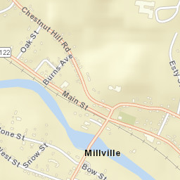 Millville Street Map