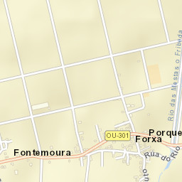 Porqueira Street Map