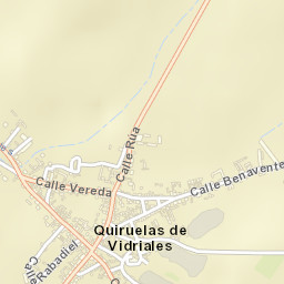 Quiruelas de Vidriales Street Map