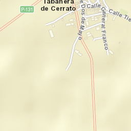Tabanera de Cerrato Street Map