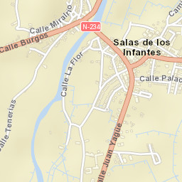 Salas de los Infantes Street Map