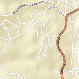 Makedonska Kamenica Street Map