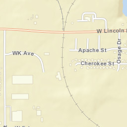 1531 West Lincoln Highway Nevada IA Street Map