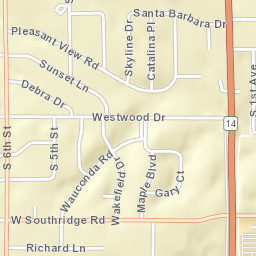 2016 Catalina Pl Marshalltown Iowa Street Map