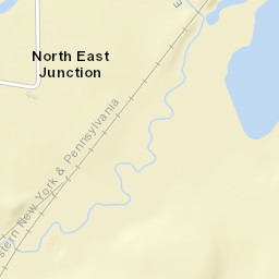 North East Junction New York Street Map
