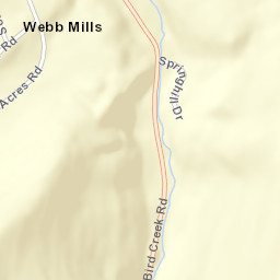 Webb Mills New York Street Map
