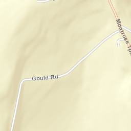 South Owego New York Street Map