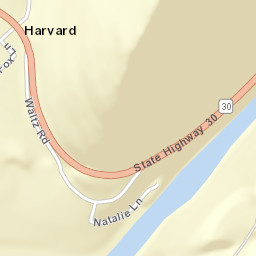 Harvard New York Street Map