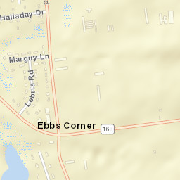 Ebbs Corner Connecticut Street Map