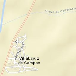 Villabaruz de Campos Street Map