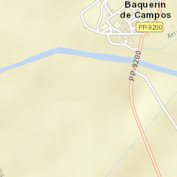 Baquerín de Campos Street Map