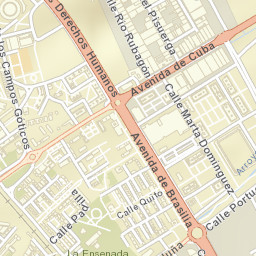 Palencia Street Map