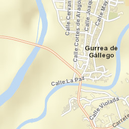 Gurrea de Gállego Street Map