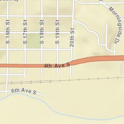 1804-1898 3rd Ave S Denison IA Street Map