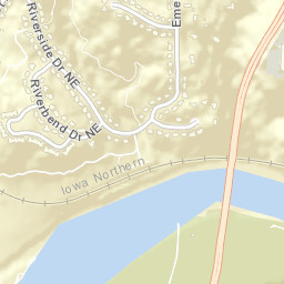 2501-2689 Edgewood Road Northwest, Cedar Rapids Street Map