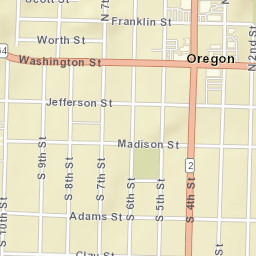 333 Washington Street, Oregon, IL 61061 Street Map