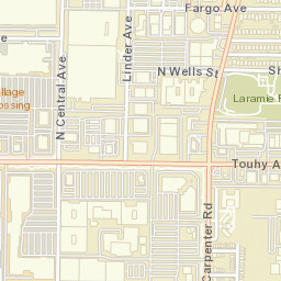 5454-5498 W Touhy Ave, Skokie, IL 60077 Street Map