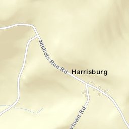 Harrisburg New York Street Map