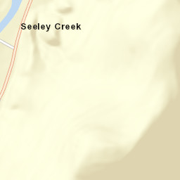 Seeley Creek New York Street Map