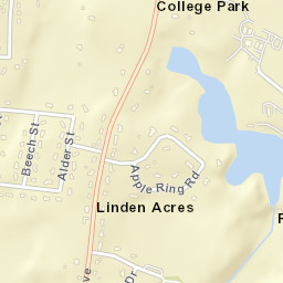 Linden Acres New York Street Map