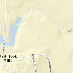 Red Hook Mills New York Street Map