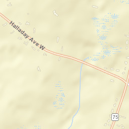 Halladay Corner Connecticut Street Map