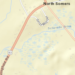 North Somers Connecticut Street Map