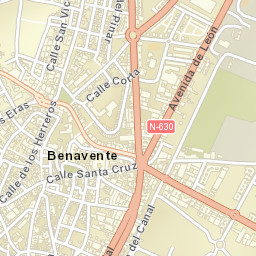 Benavente Street Map